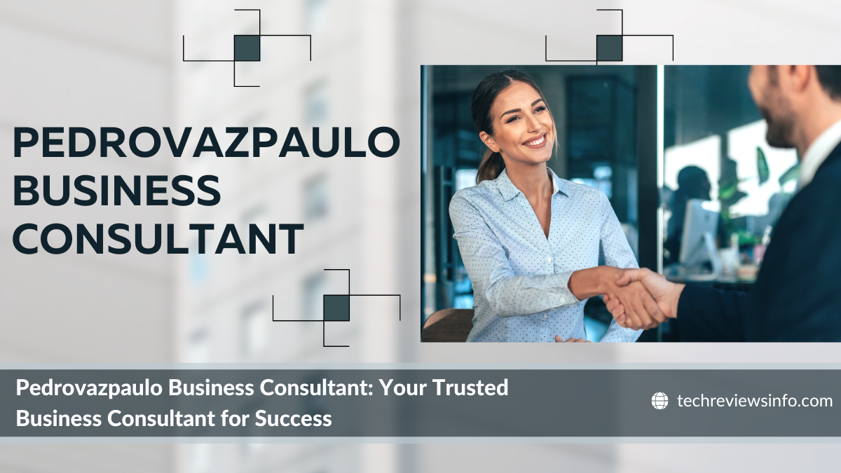 Pedrovazpaulo Business Consultant: Your Trusted Business Consultant for Success